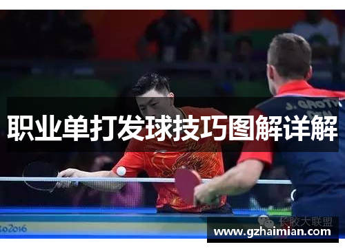 职业单打发球技巧图解详解